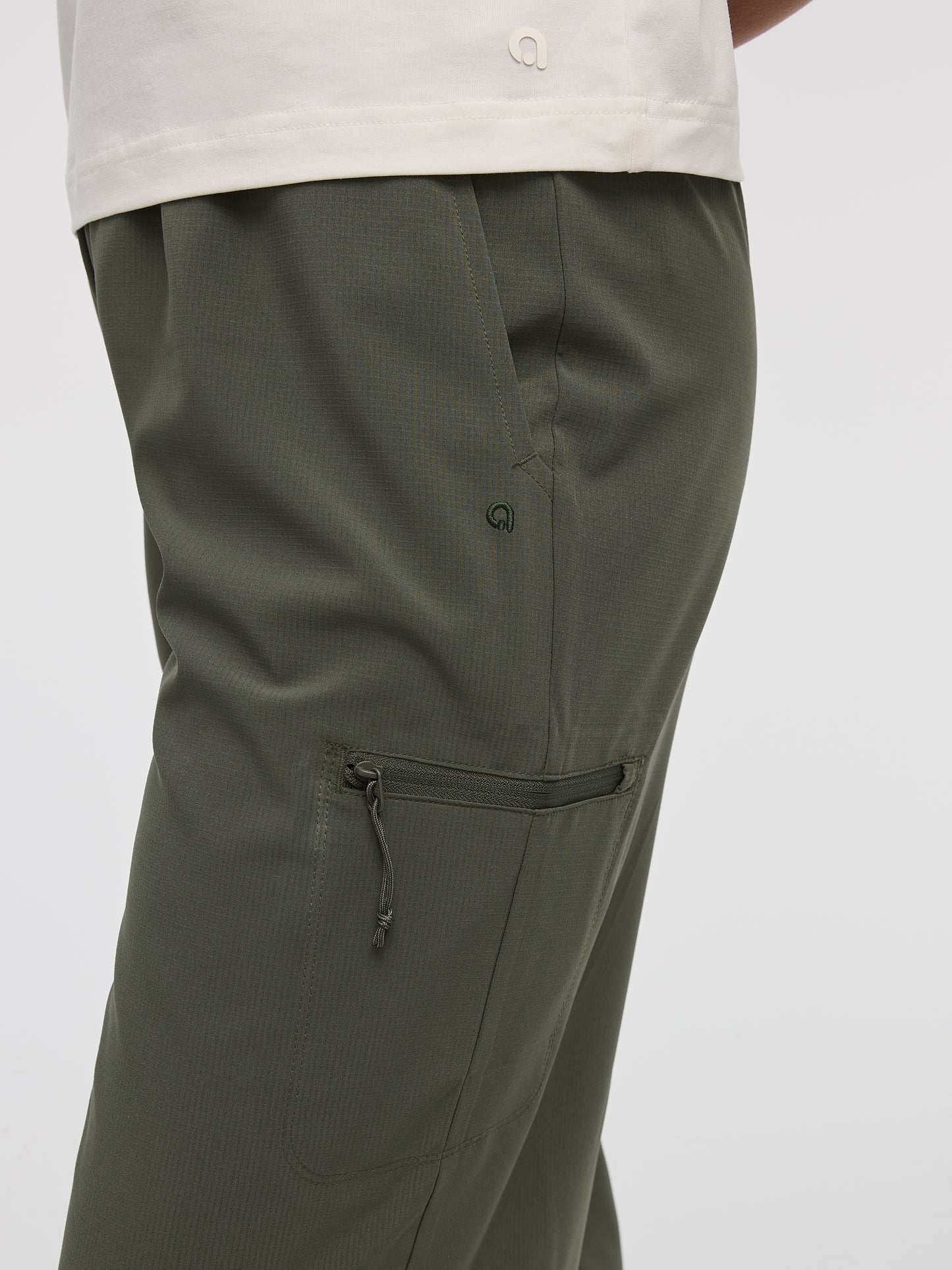 Wide-Leg High-Rise Cropped Pant - Hyba