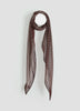 Diamond-Shaped Scarf with Dots