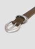 Faux Suede Belt