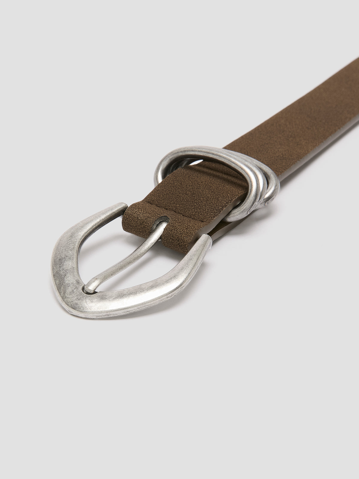 Faux Suede Belt