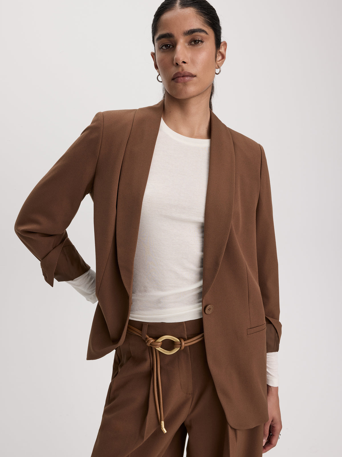 Belted Blazer - The Timeless