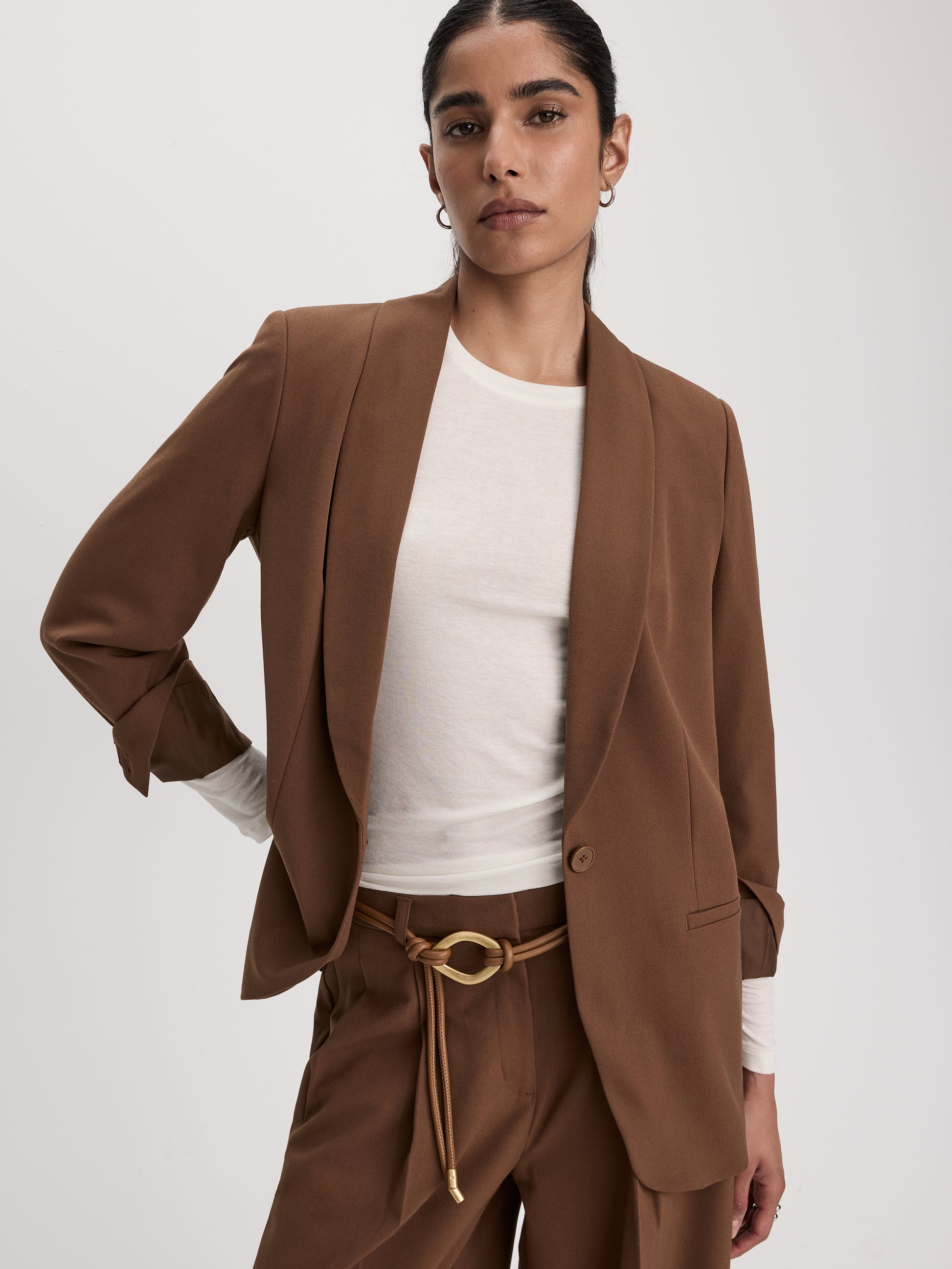 Belted Blazer - The Timeless