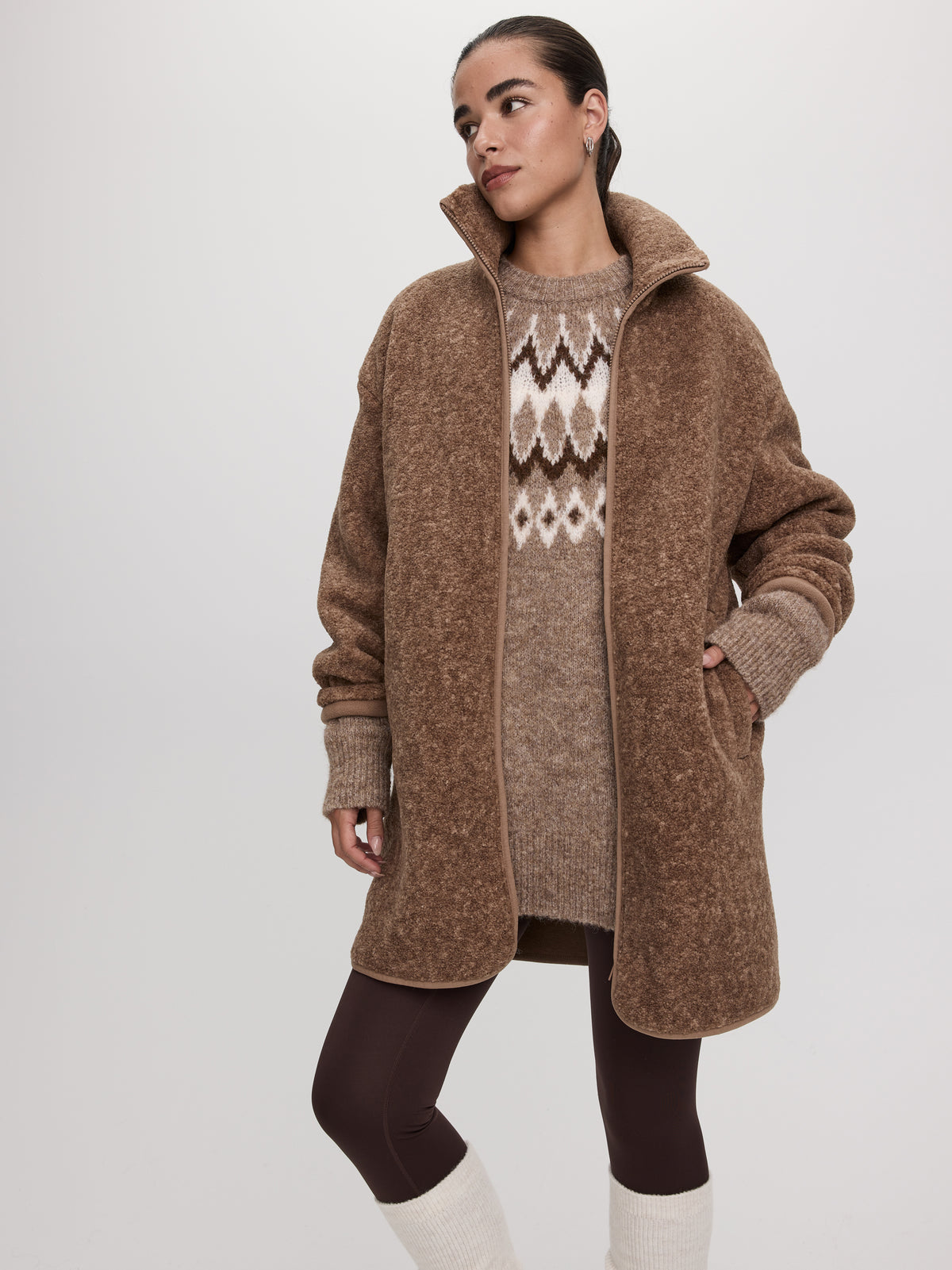 Long Sherpa Coat