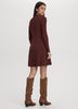 Long-Sleeve Polo Mini Dress