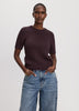Short-Sleeve Crew-Neck Pullover