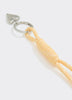 Cord Bag Charm with Heart