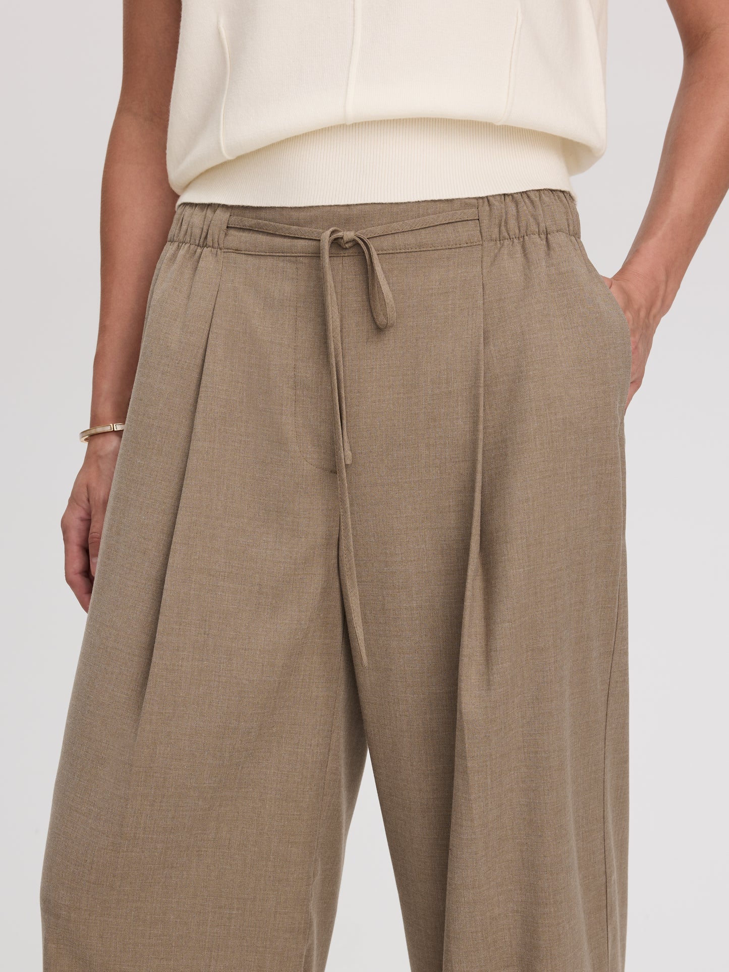 Wide-Leg High-Rise Pant - The Timeless