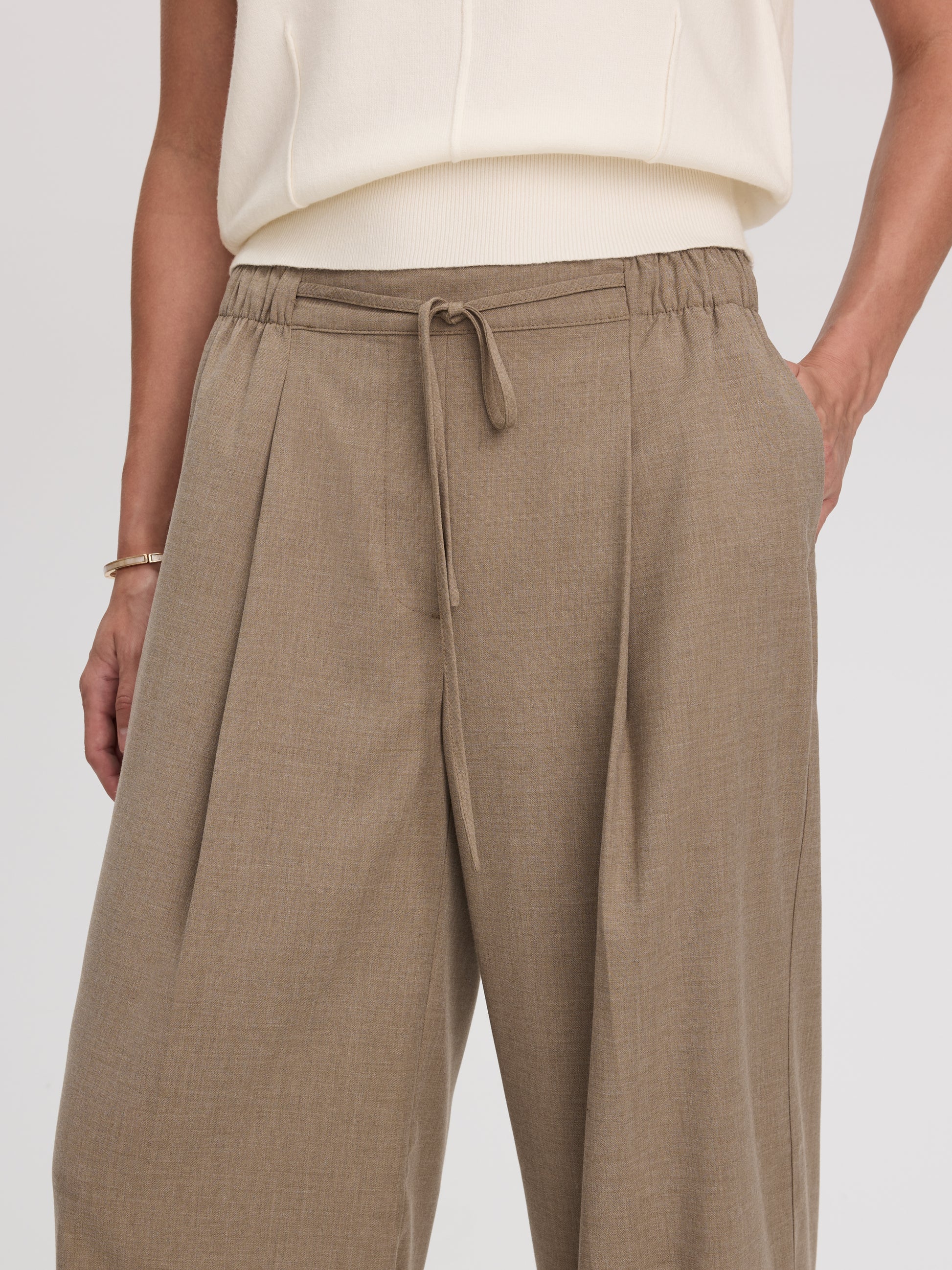 Wide-Leg High-Rise Pant - The Timeless