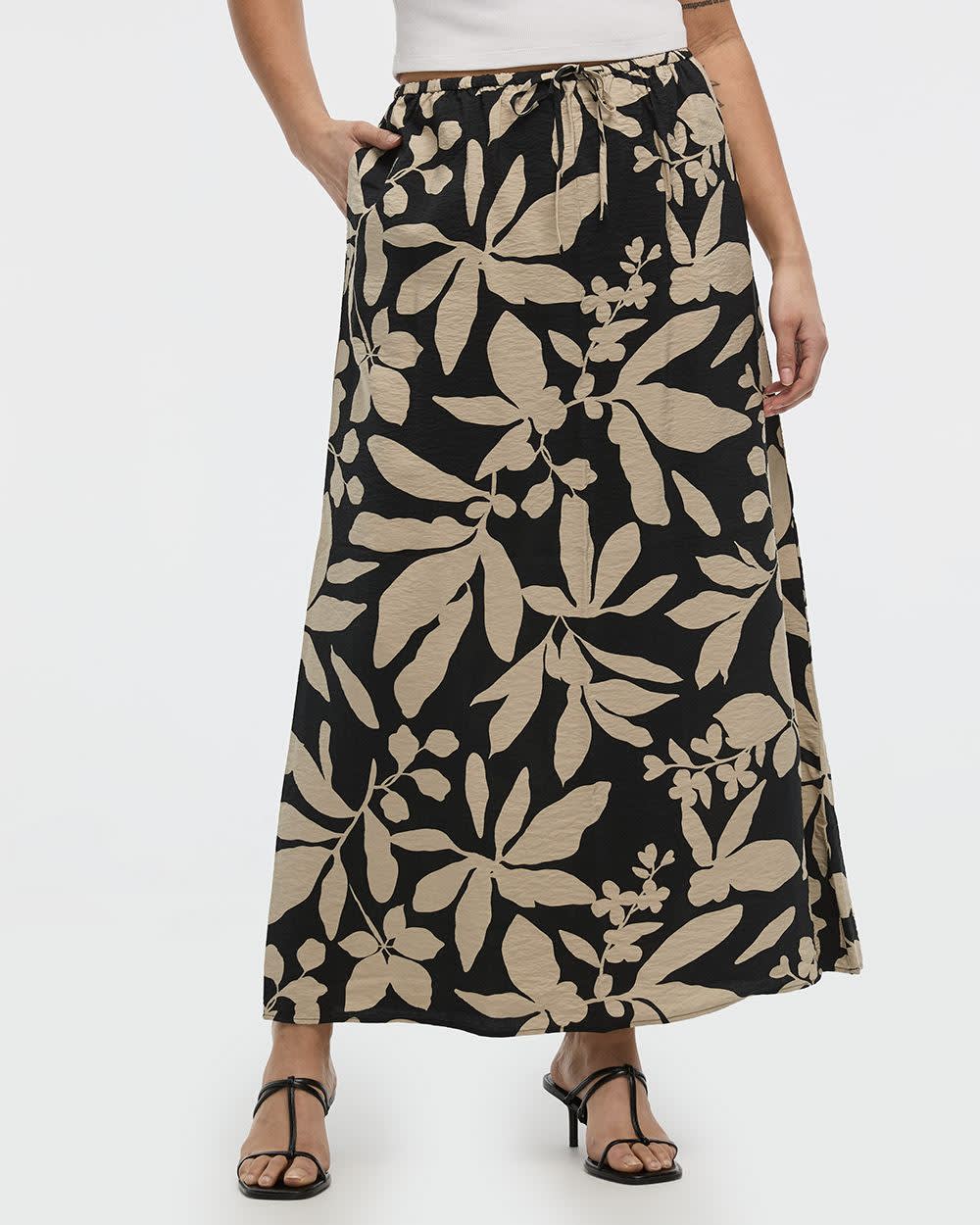 Pull-On Maxi Skirt