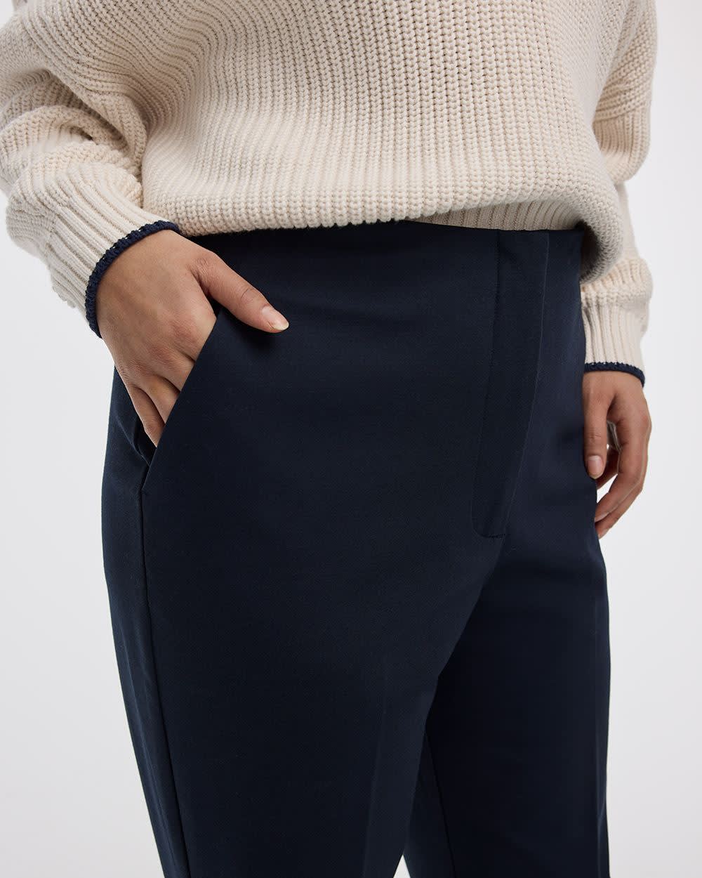 Slim-Leg High-Rise Pant - Curvy Fit
