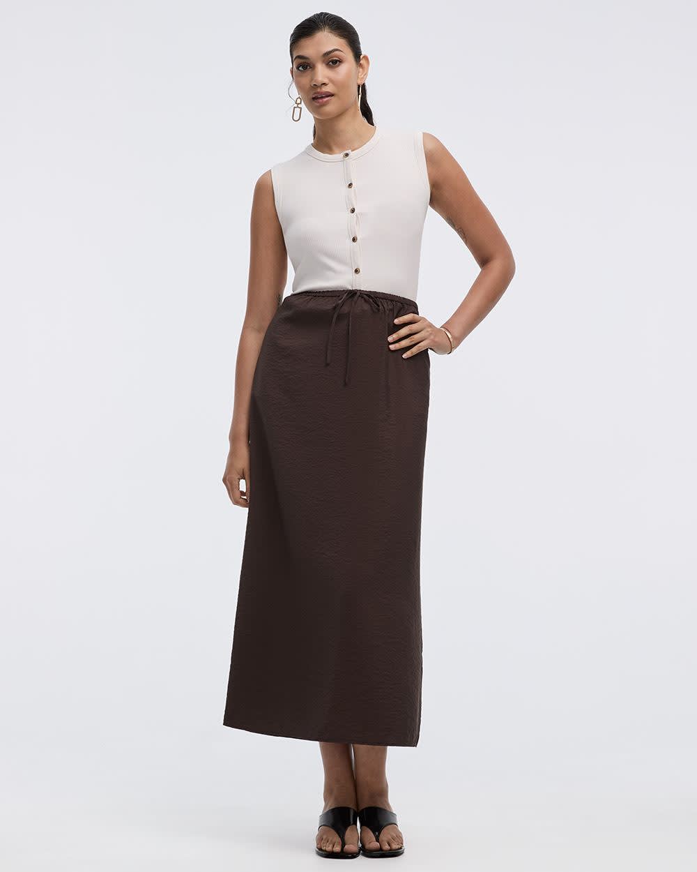 Pull-On Maxi Skirt