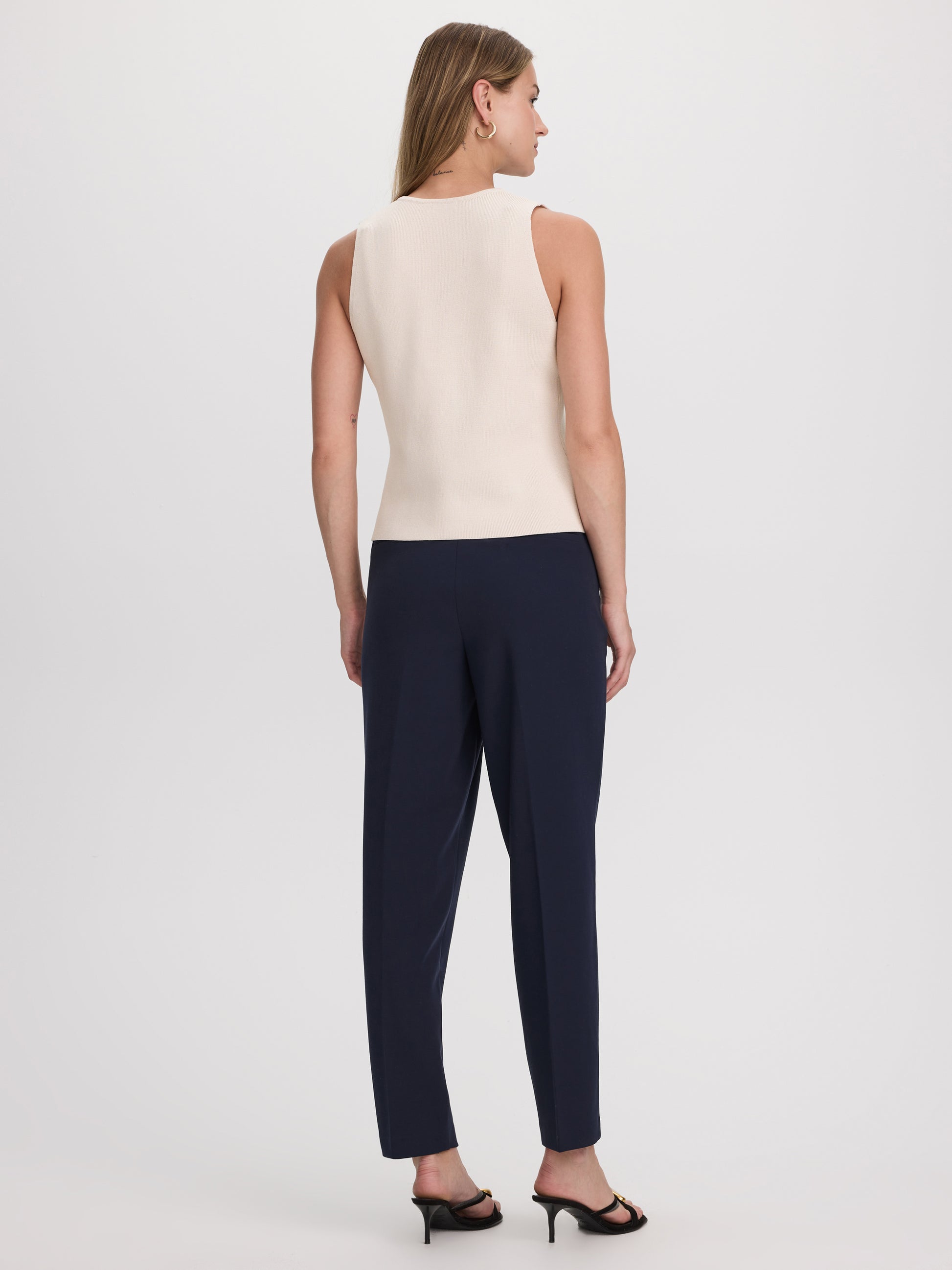 Sleeveless V-Neck Sweater Vest