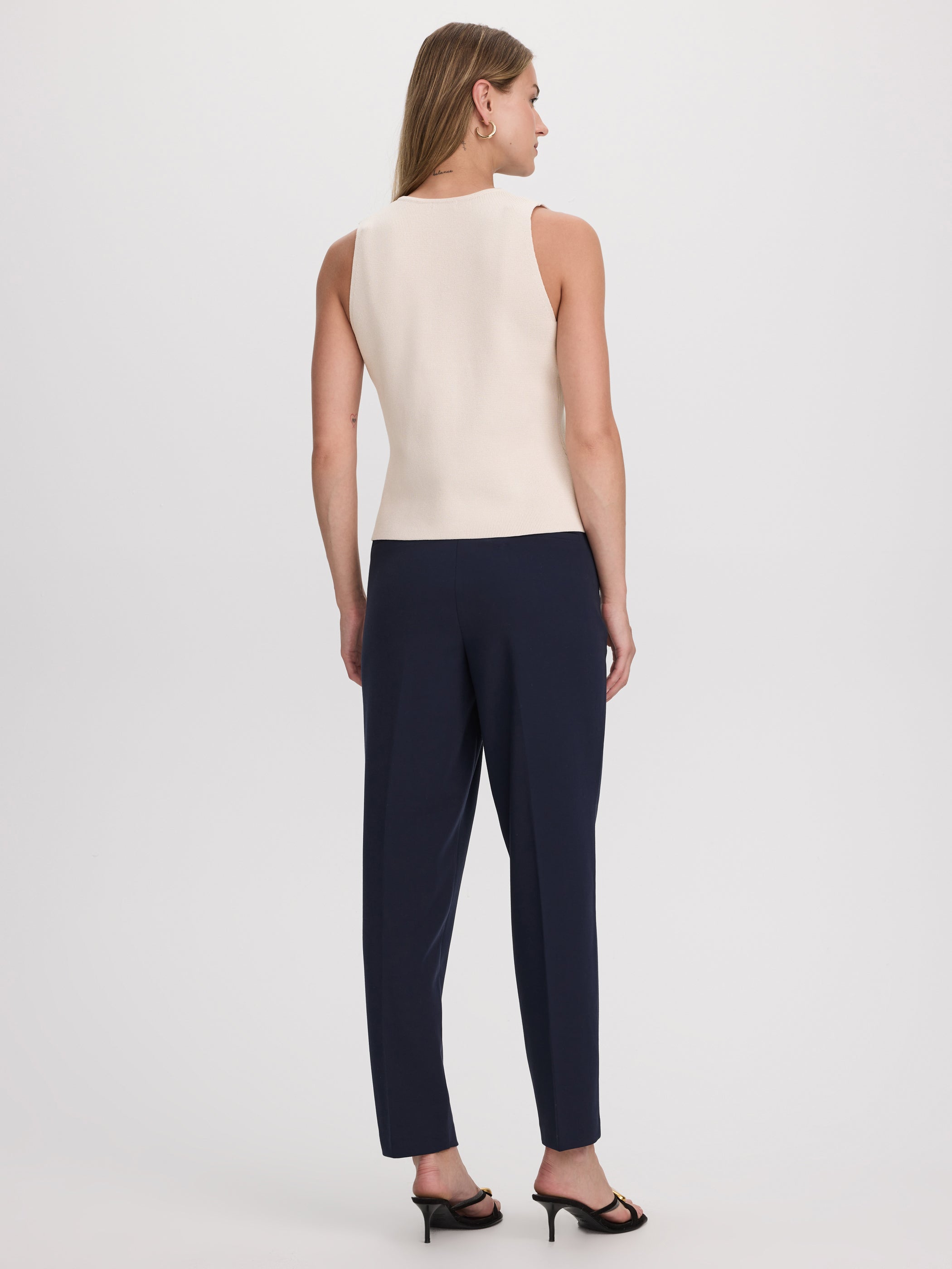 Sleeveless V-Neck Sweater Vest