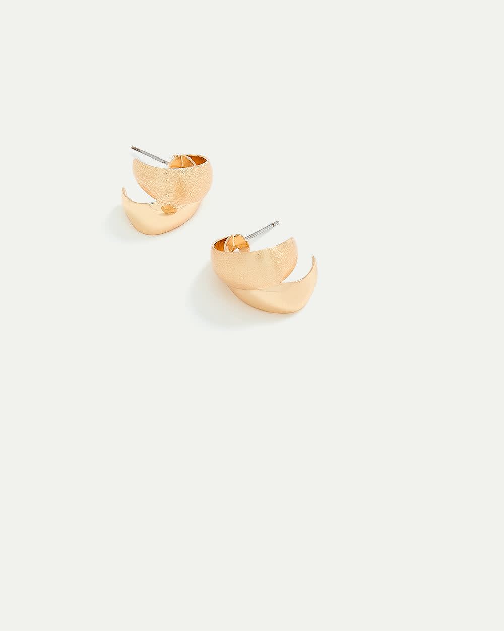 Elongated Double Hoops