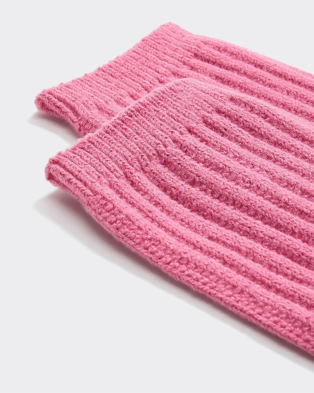 Bas d'hiver en tricot torsadé