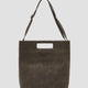 Structured Faux-Suede Tote Bag