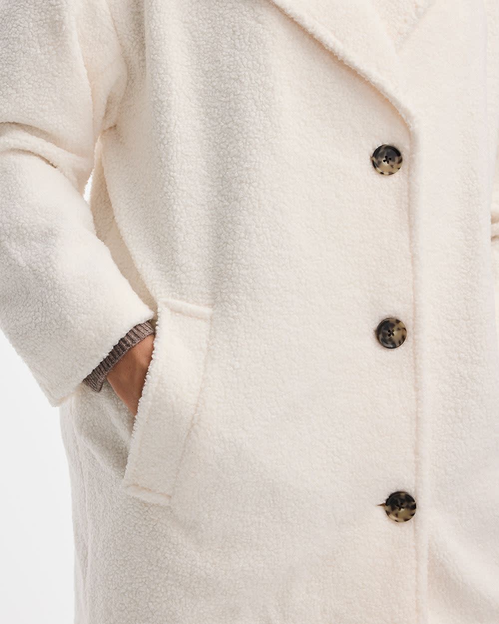 Oversized Sherpa Coat