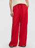 Wide-Leg Linen-Blend Pant