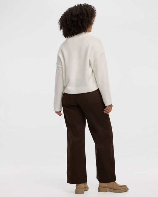 Long-Sleeve V-Neck Pullover