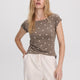 Extended-Sleeve Boat-Neck Top