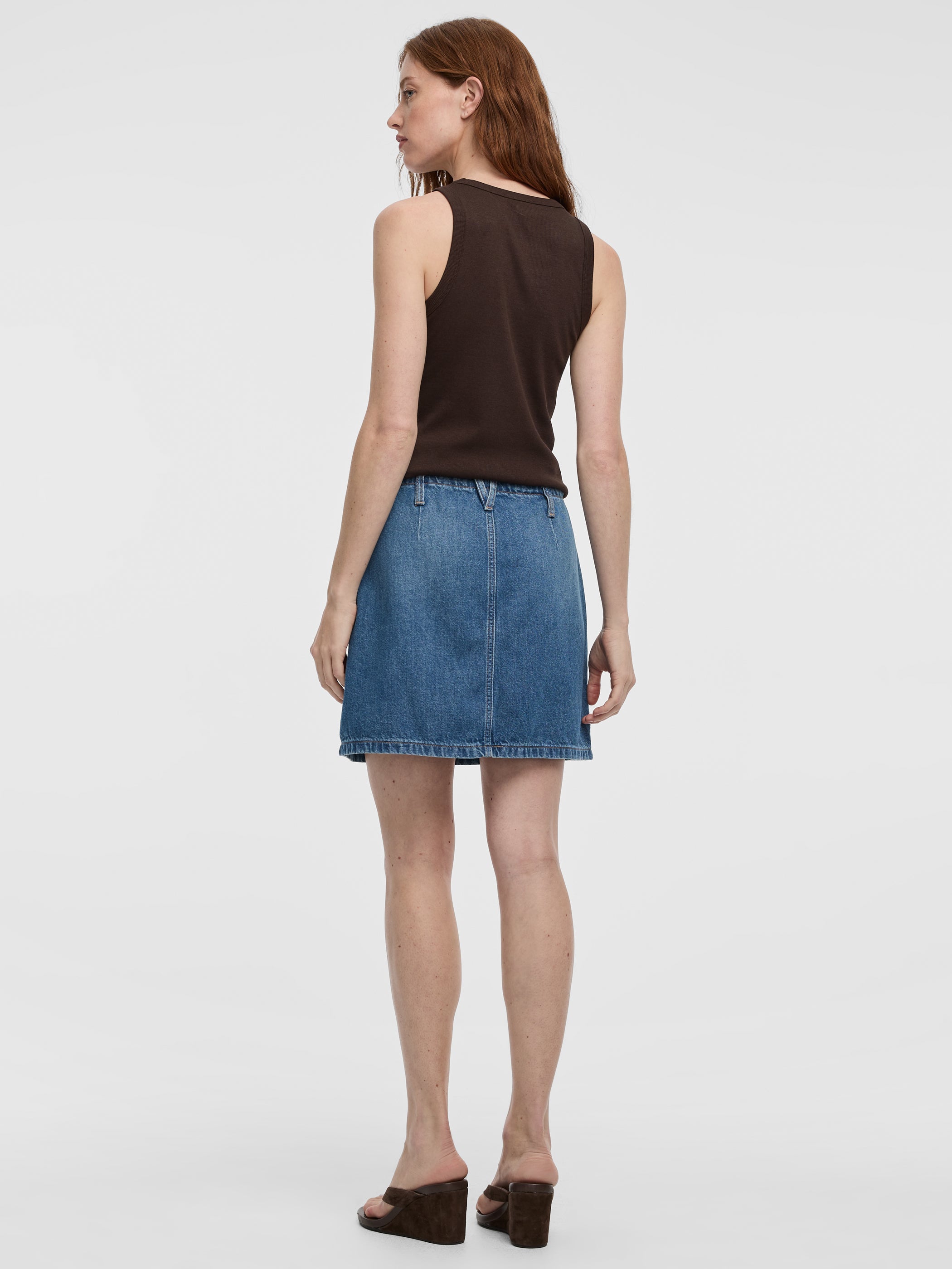 Mini Denim Skirt
