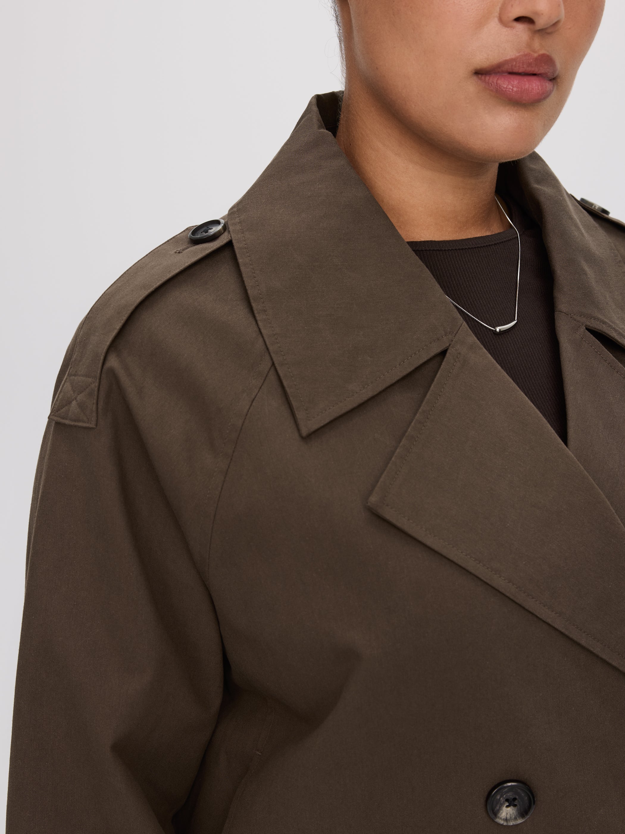 Short Trench Coat