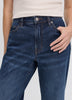 Flare-Leg Mid-Rise Jean