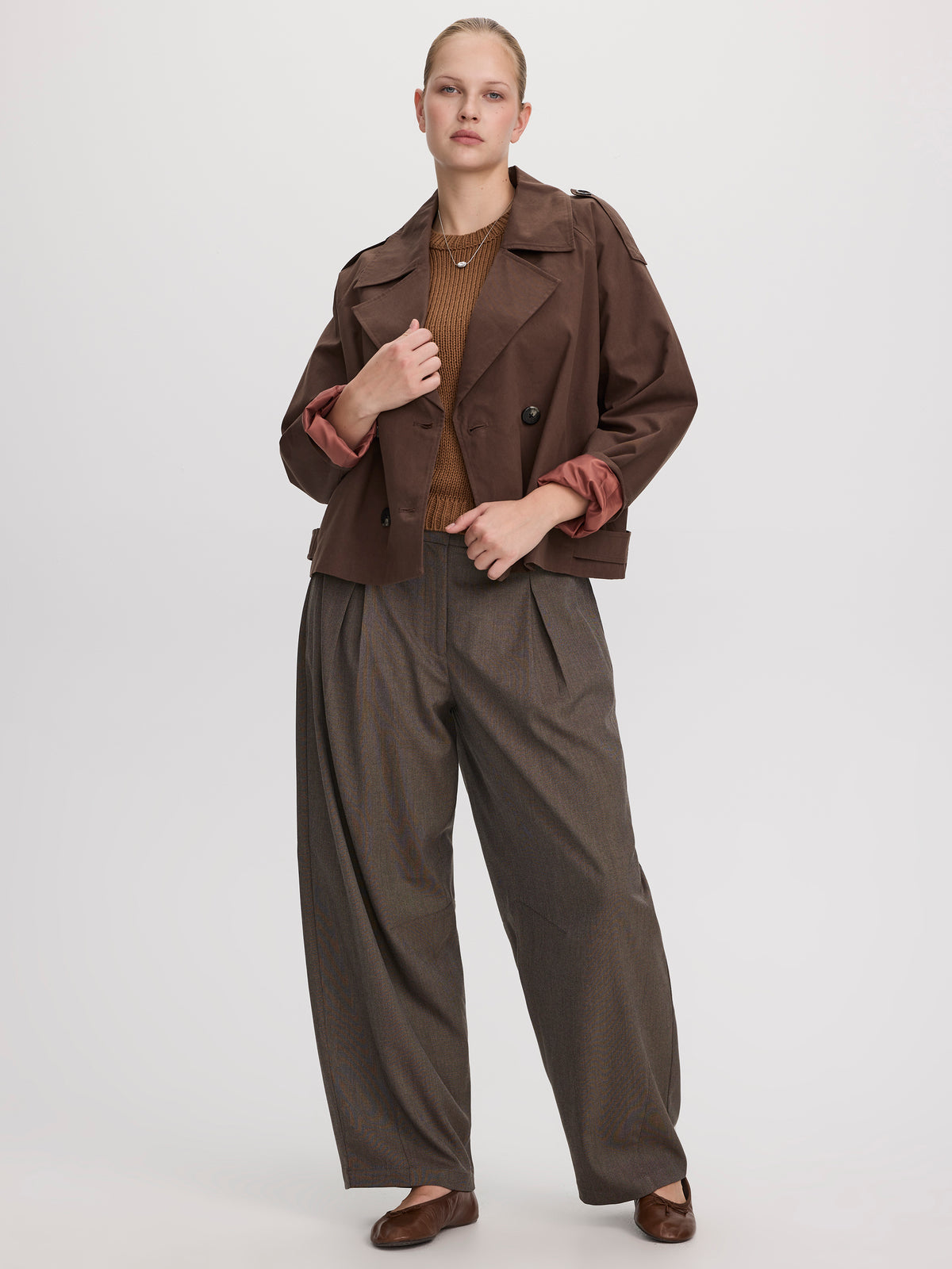 Mid-Rise Barrel Pants - The Timeless - Curvy Fit