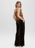 V-Neck Cami with Lace Trim