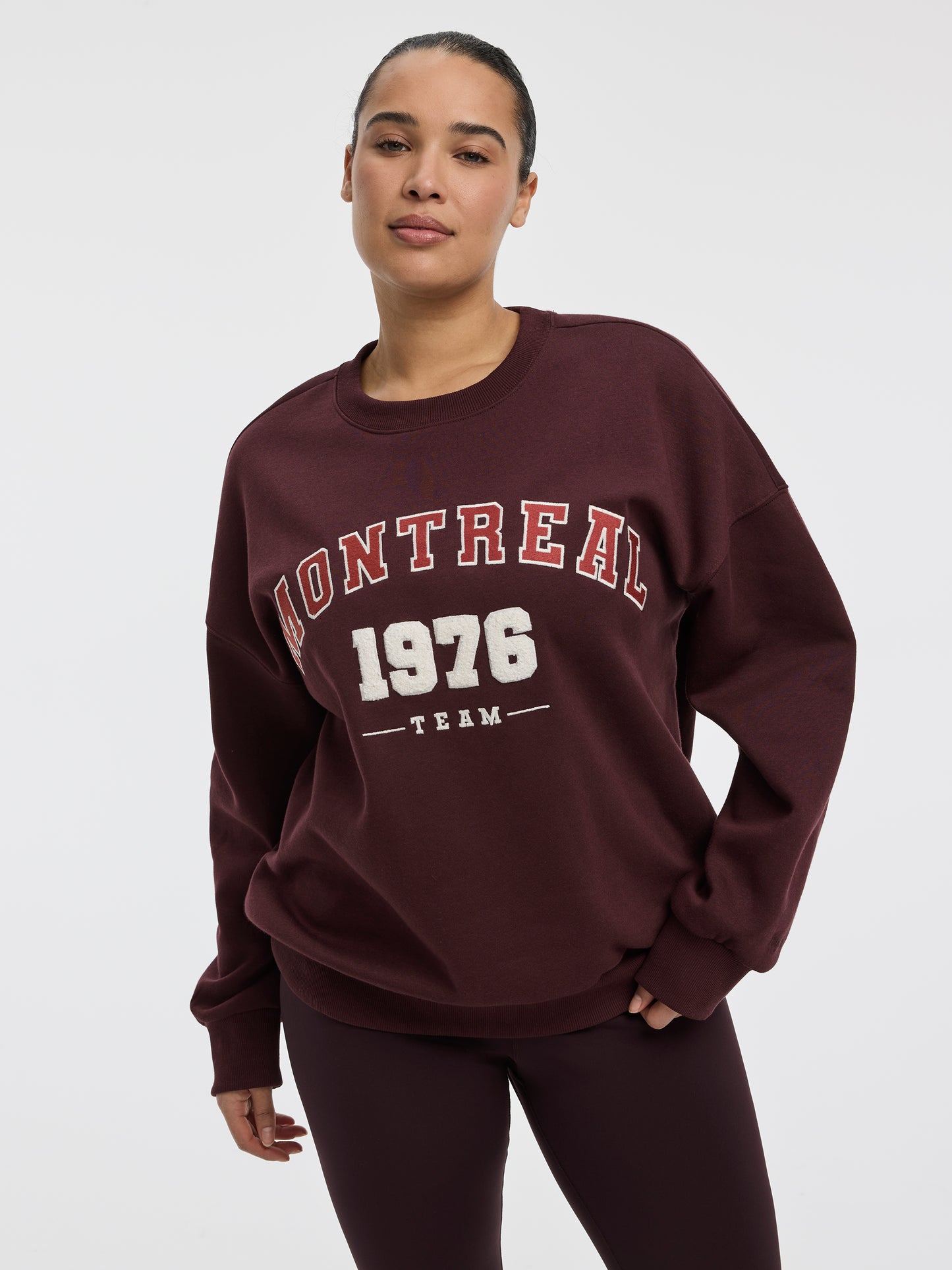 Fleece Crew-Neck Sweatshirt - Hyba