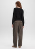 Merino-Blend Long-Sleeve Off-the-Shoulder Sweater
