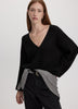 Mohair-Blend V-Neck Cardigan