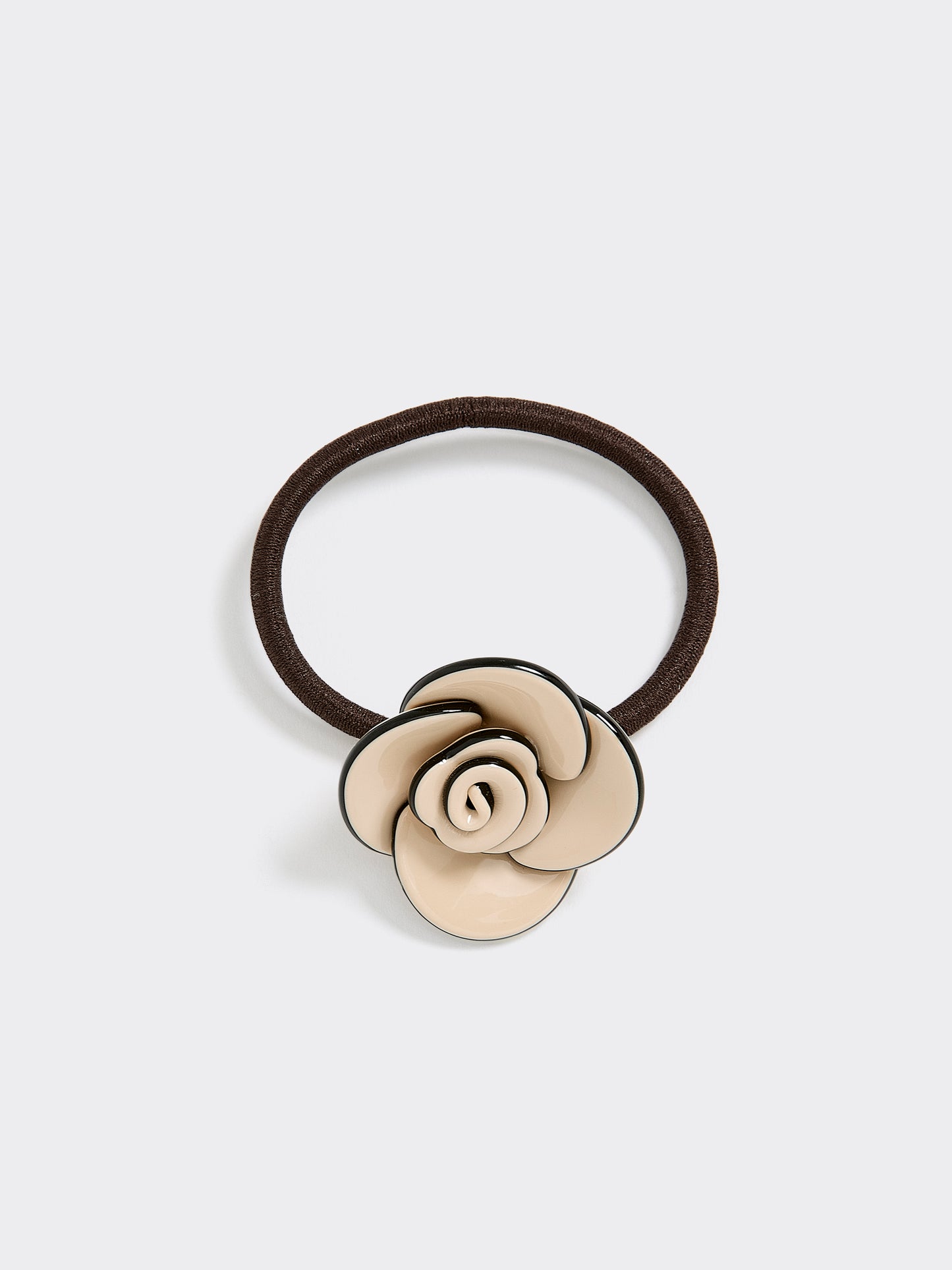 Hair Tie with Flower