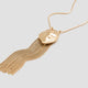 Necklace with Fringe Pendant