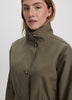 Trench Coat with Cinched Waist
