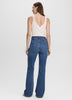 Flare-Leg High-Rise Jean