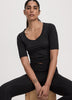 Fitted Scoop-Neck Tee - PULSE (R) Hyba