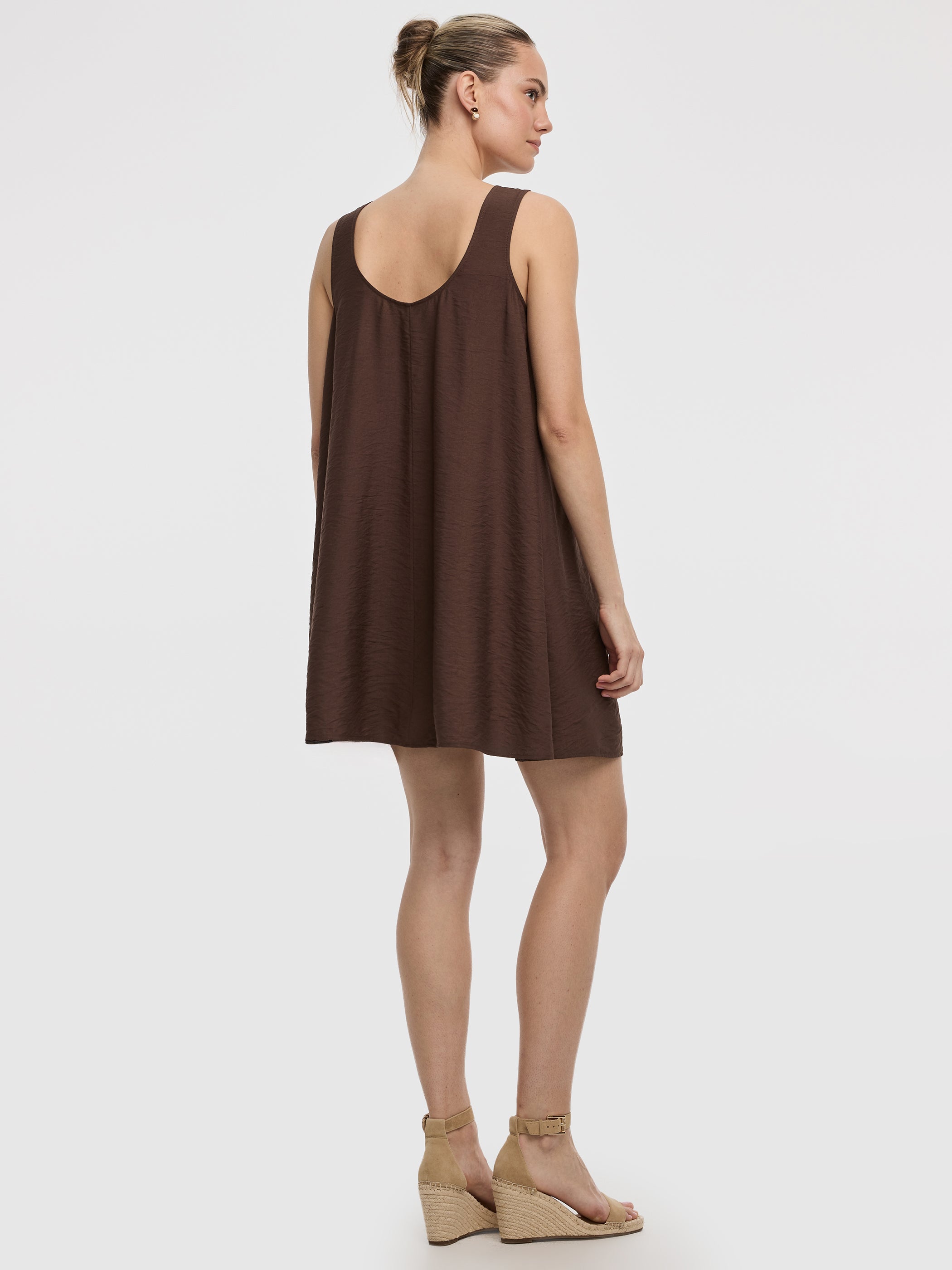Sleeveless Swing Mini Dress