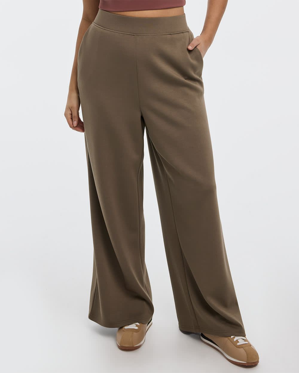 Wide-Leg Pull-On Pant - HYLUX Hyba