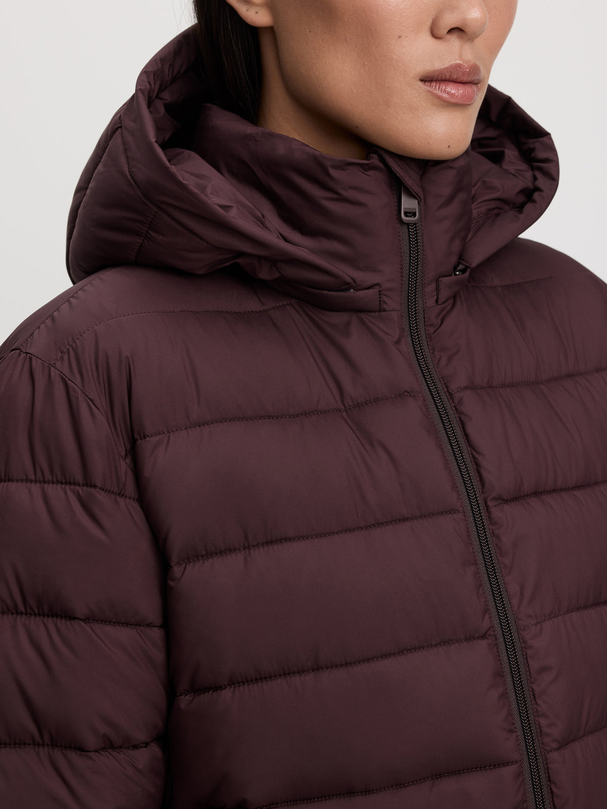 Puffer Jacket with Removable Hood