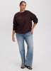 Long Crew-Neck Fleece Sweatshirt - R Essentials