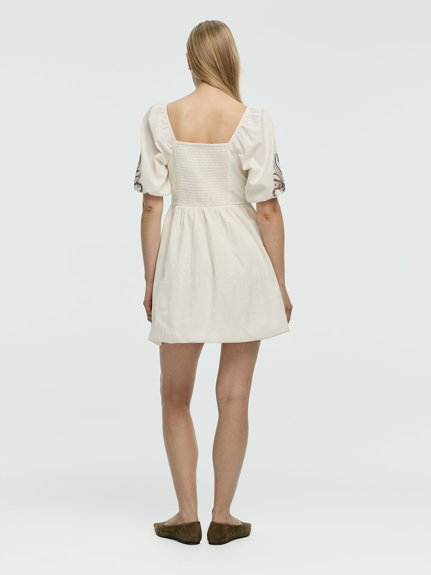 Women's Fit-and-Flare Dress with Square Neckline Hyba by Reitmans Women's Fit-and-Flare Dress with Square Neckline Hyba by Reitmans