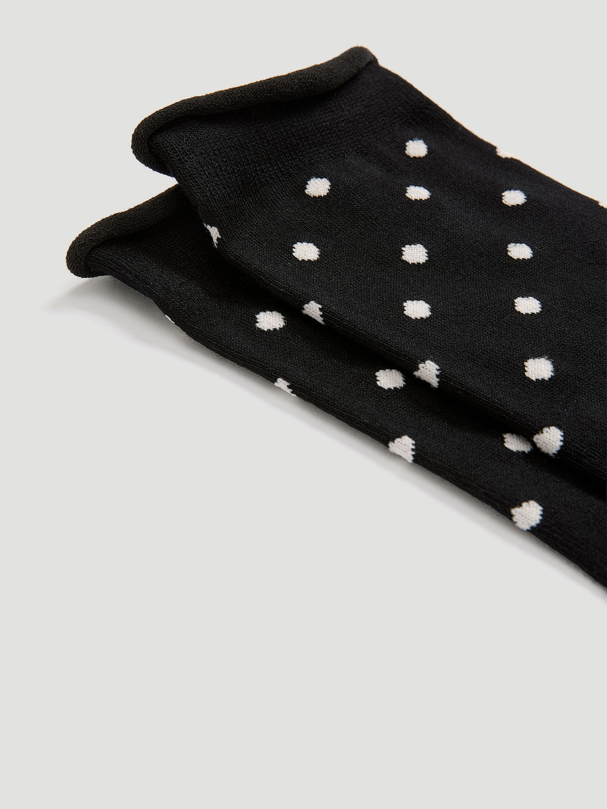 Dotted Bamboo Viscose Crew Socks