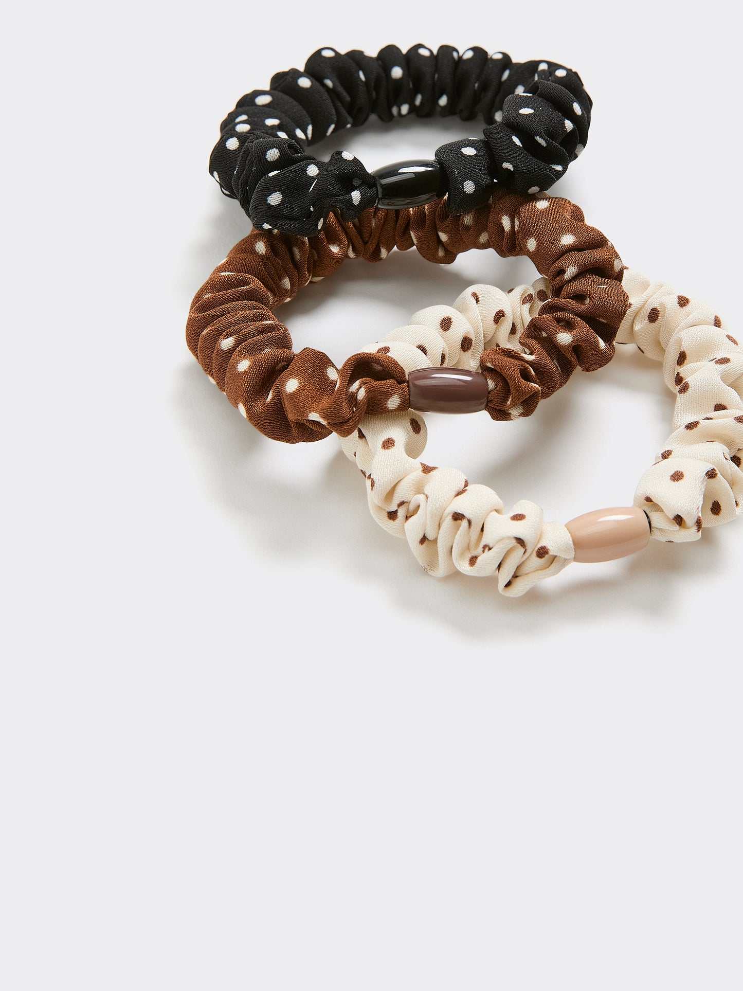 Chouchous à pois - Ens. de 3