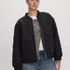 Quilted Bomber Jacket