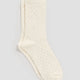 Dotted Crew Socks with Metallic Fibres
