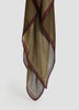 Two-Tone Large Square Scarf