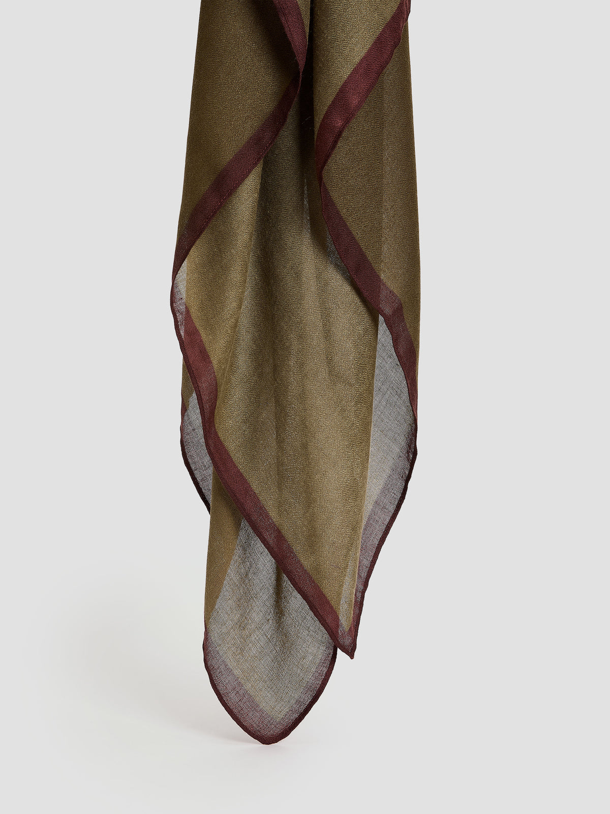 Two-Tone Large Square Scarf