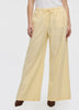 Wide-Leg Linen-Blend Pant