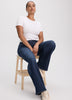 Wide-Leg Mid-Rise Jean - Curvy Fit